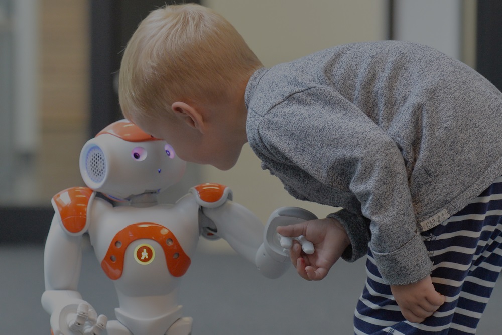 Roboter soll Einwanderern in Deutschland und den Niederlanden helfen
