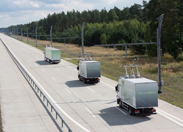 Twee pilotprojecten met trolleytrucks in Duitsland