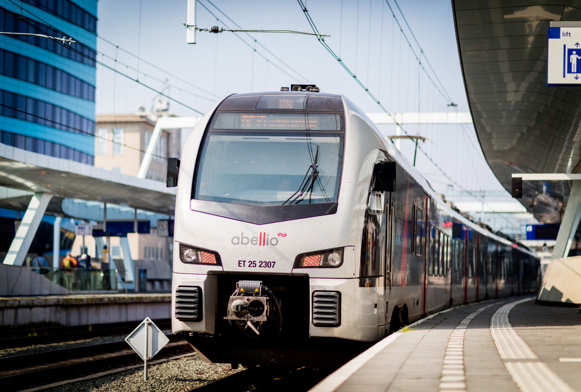 Nieuw treinstation in Elten op verbinding Arnhem-Düsseldorf