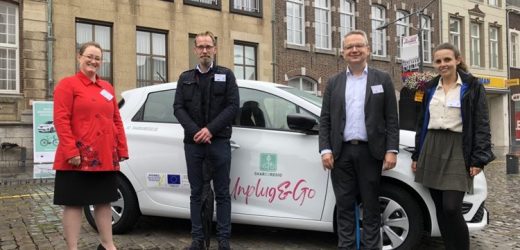 Erste SHAREuregio Unplug & Go-Fahrzeuge enthüllt