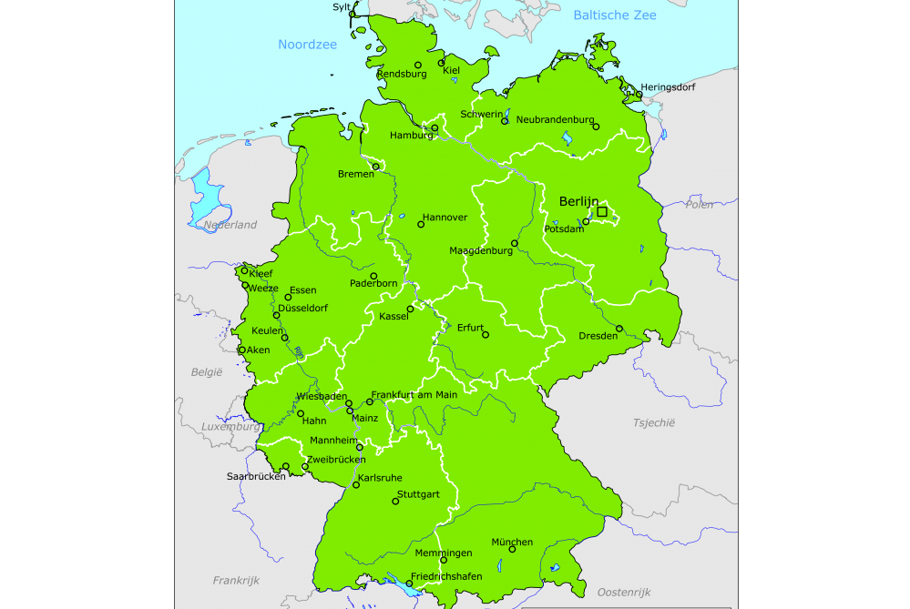Duitsland krijgt groen reisadvies
