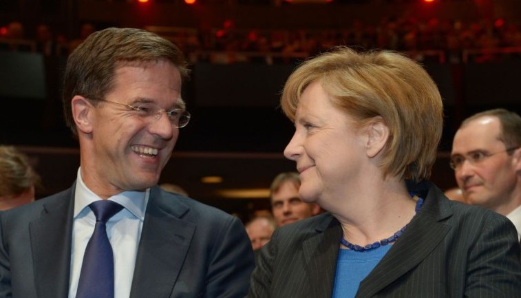 Blog: Merkel en Rutte als beste vrienden