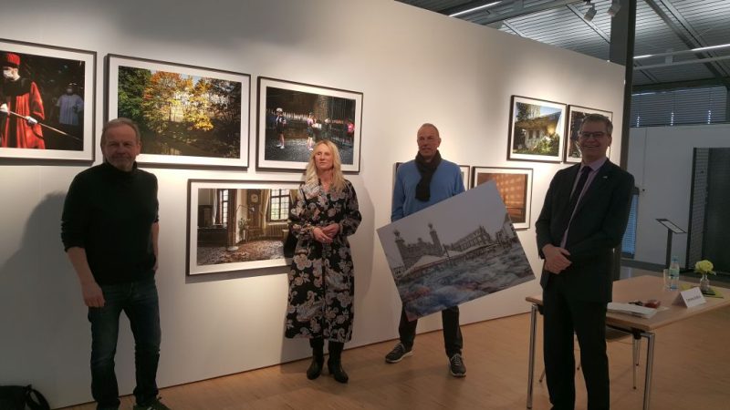 V.l.n.r. Chris Keulen, Corinna Enderlein, Karsten Endlich en Peter Schuurman