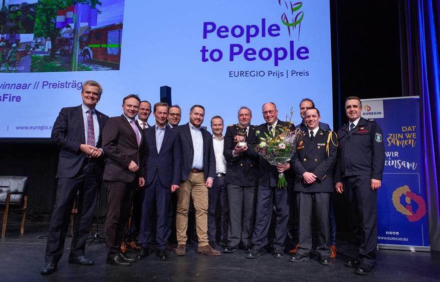Verleihung des People-to-People-EUREGIO-Preises