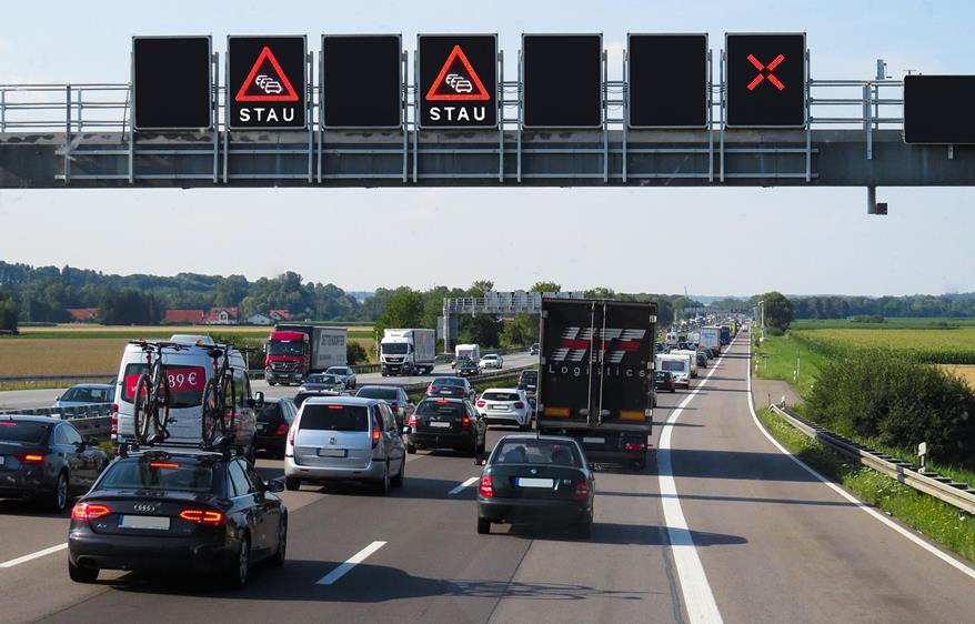 Kooperation beim Verkehrsmanagement auf Autobahnen