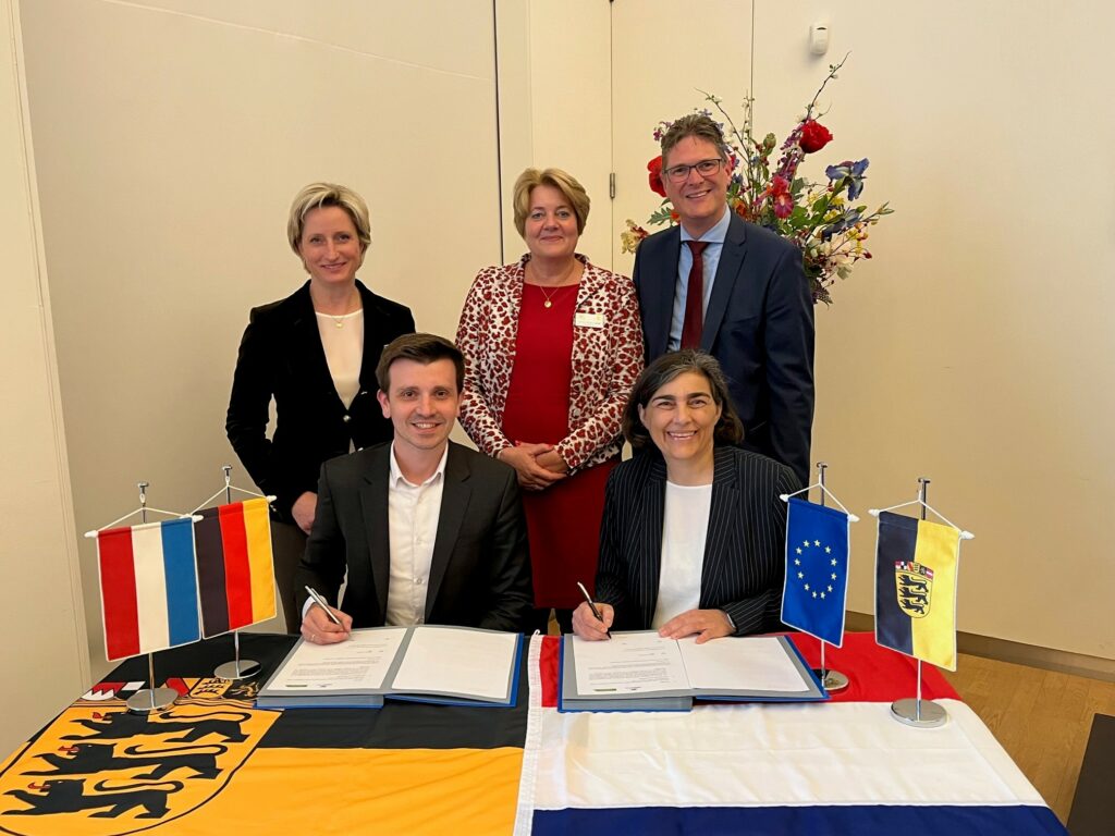 INERATEC: ondertekening intentieverklaring kronende afsluiting handelsmissie Baden-Württemberg naar Nederland