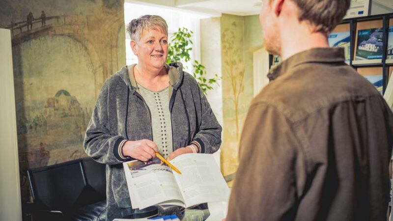 Carola Schroer, Beraterin beim GrenzInfoPunkt Rhein-Waal