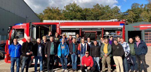 Uitwisseling vrijwillige brandweer Münster en brandweer Twente