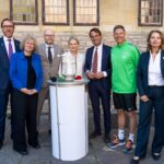 Feierlicher Empfang für Freiheitsfeuer in Münster