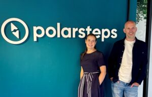 Die Gesichter hinter Polarsteps: CEO Clare Jones und Gründer Koen Droste