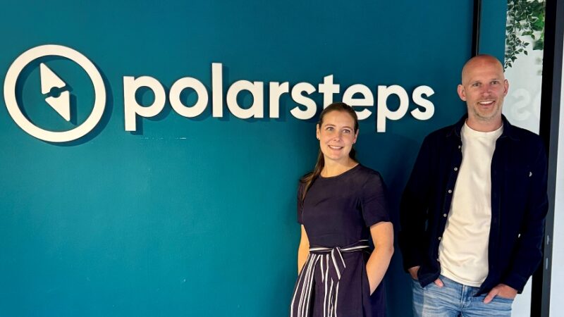 Die Gesichter hinter Polarsteps: CEO Clare Jones und Gründer Koen Droste