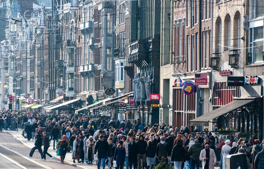 Amsterdam Massentourismus