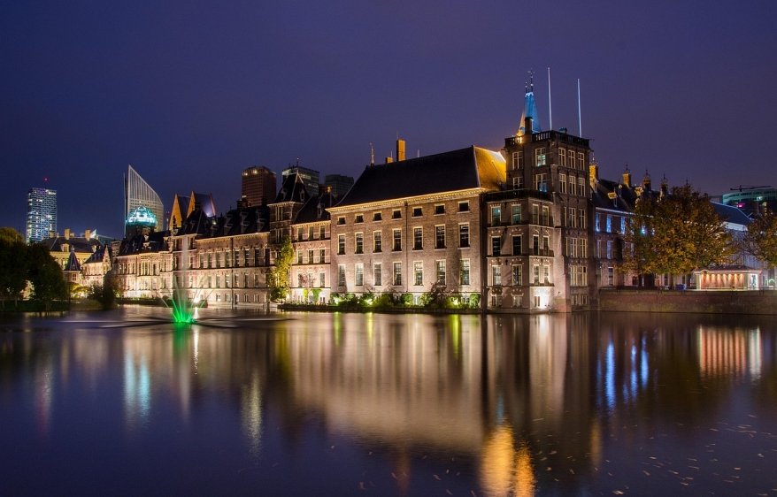 Binnenhof den Haag_Neue niederländische Regierung 1